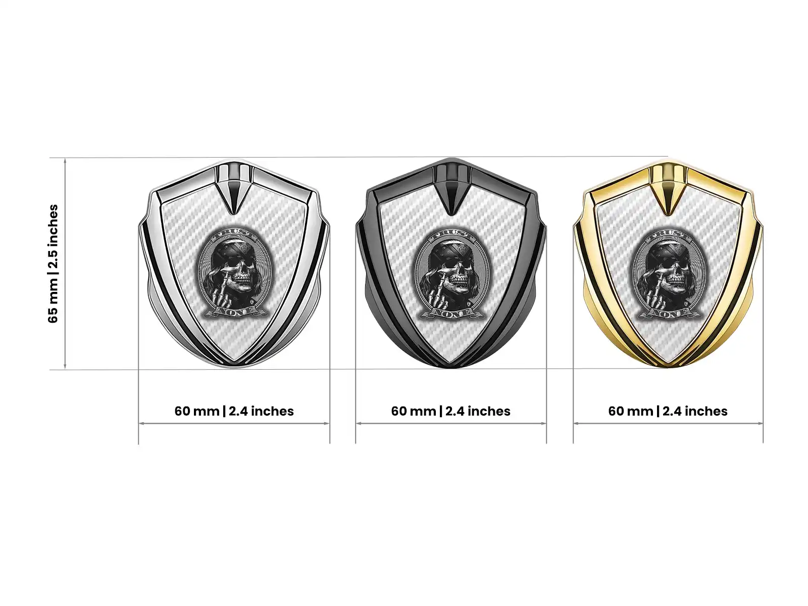 Emblem Fender Badge Max Force High-Quality